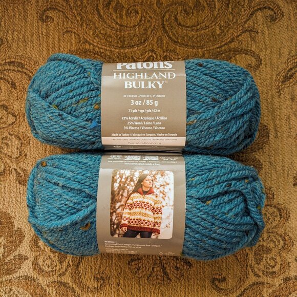 Bulky Yarn Wool Blend - Picture 1 of 3